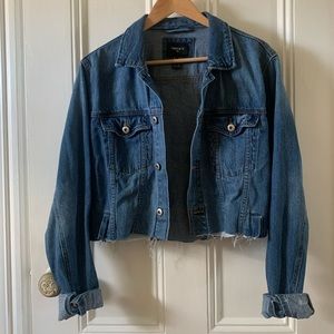 Cut Off Denim Jacket
